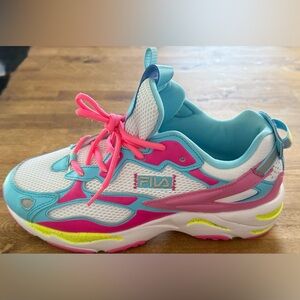 Fila Women's Neon Athletic Shoes Size 11 NWOT